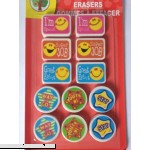 Student Encouragement Erasers Pack of 12 Erasers ~ Way to Go!  B00BXWLKGM